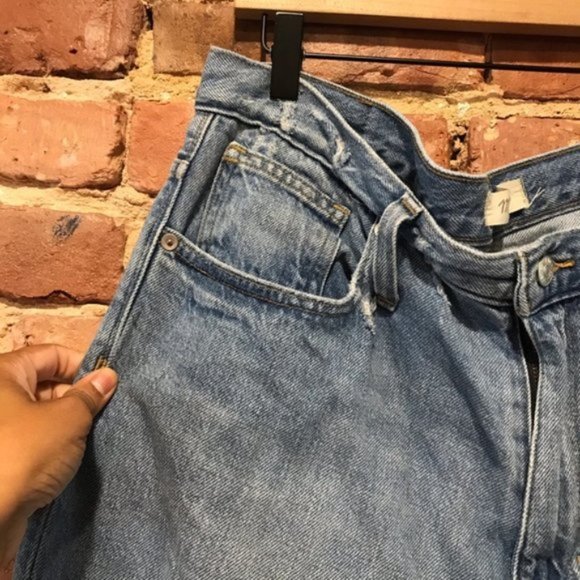 Madewell Momjean in Melva Wash K9935 Size 32 - Picture 4 of 9